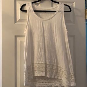 Loft Lace trim tank
